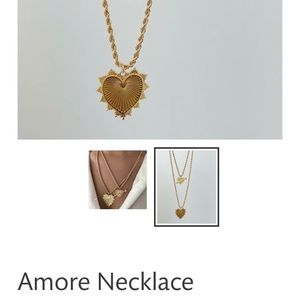 Lotte321 Amore Necklace. Large Heart